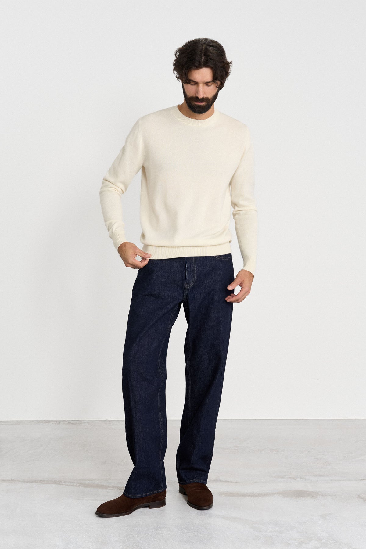 Courchevel Baby Cashmere Crew Neck