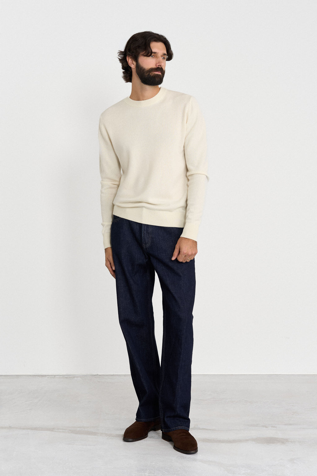 Courchevel Baby Cashmere Crew Neck