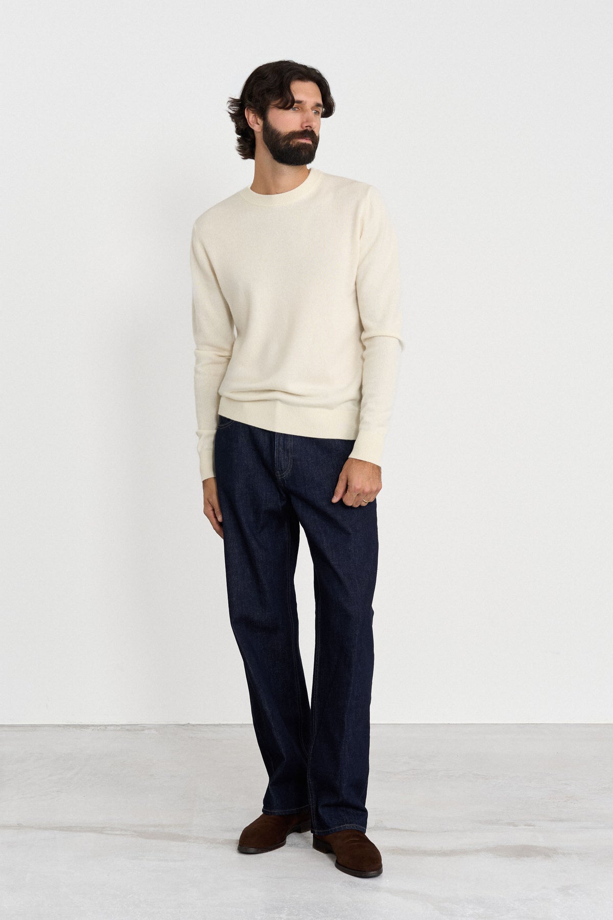 Courchevel Baby Cashmere Crew Neck